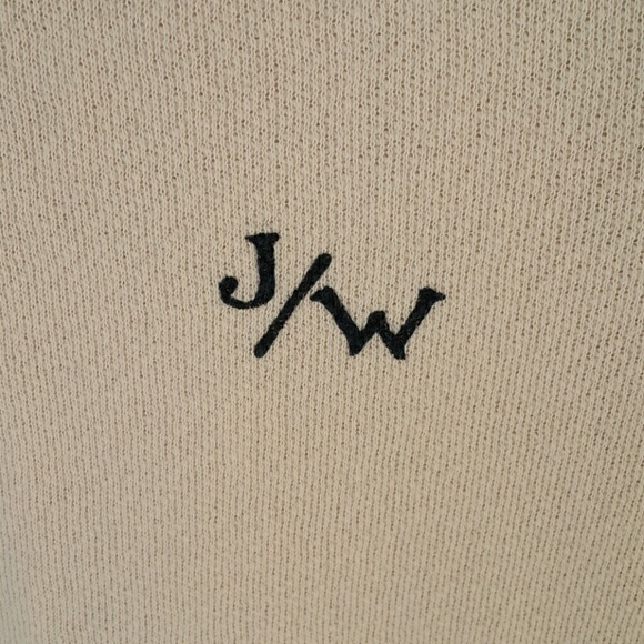 Jack Wills Embroidered Contrast Logo Pastel Knit Preppy Two-tone Sweater Jumper - Picture 7 of 12